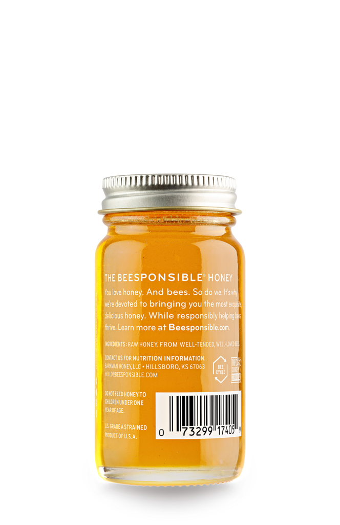 American Raw Berry Blossom Mini Jar (3 OZ)