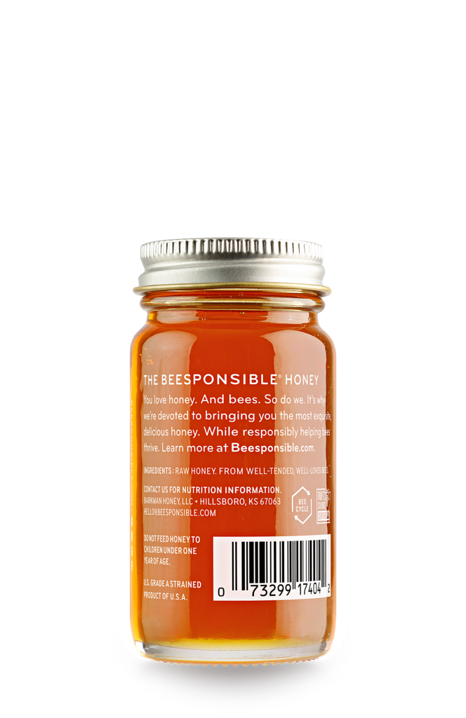 American Raw Blueberry Blossom Mini Jar (3 OZ)