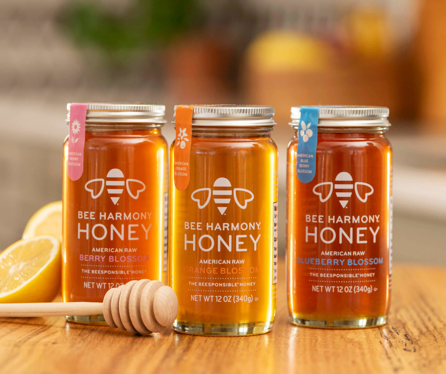Wooden Honey Dipper (6")