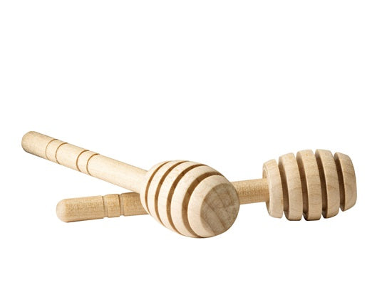 Mini Wooden Honey Dipper (4")