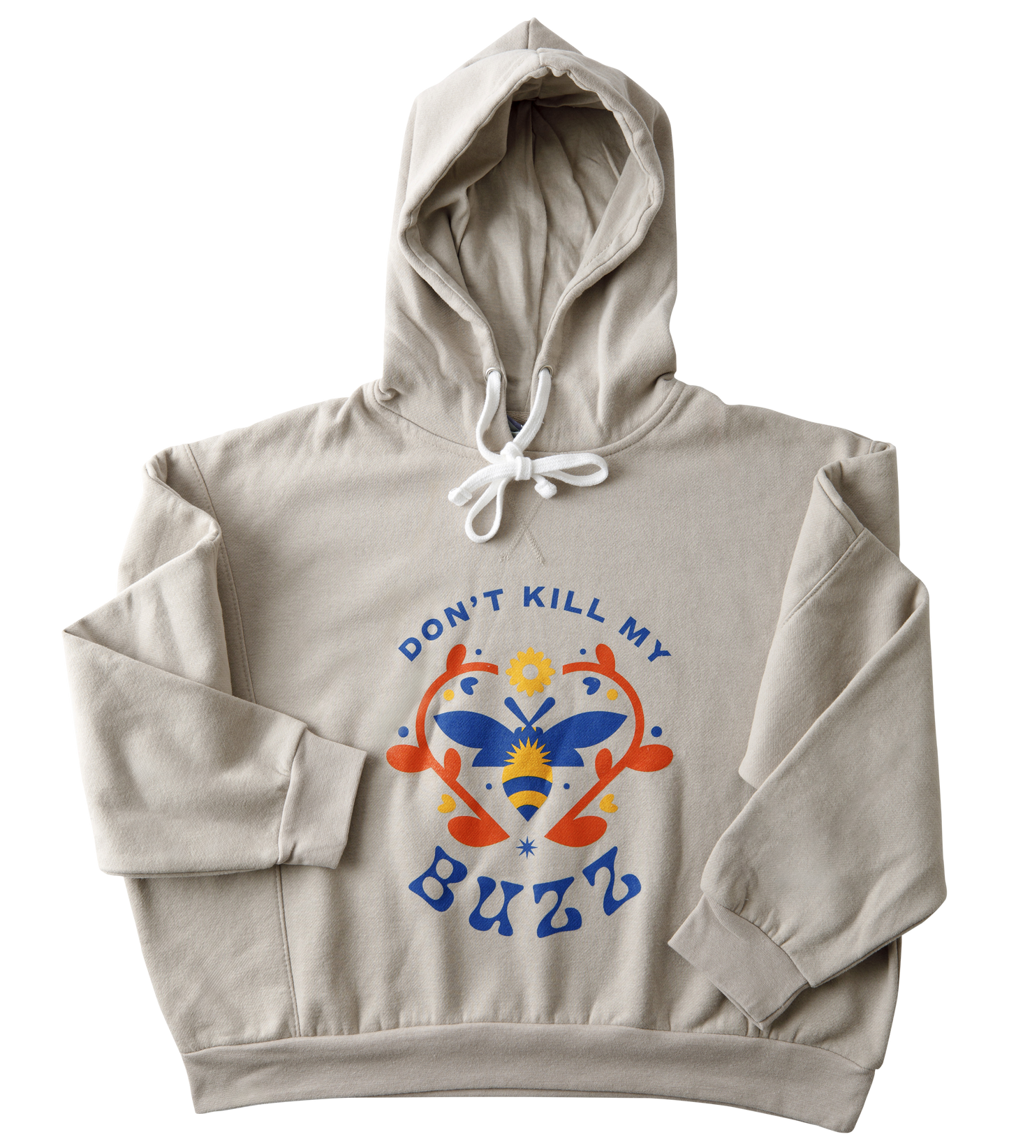 Don't Kill My Buzz Women's Fleece Crop Hoodie