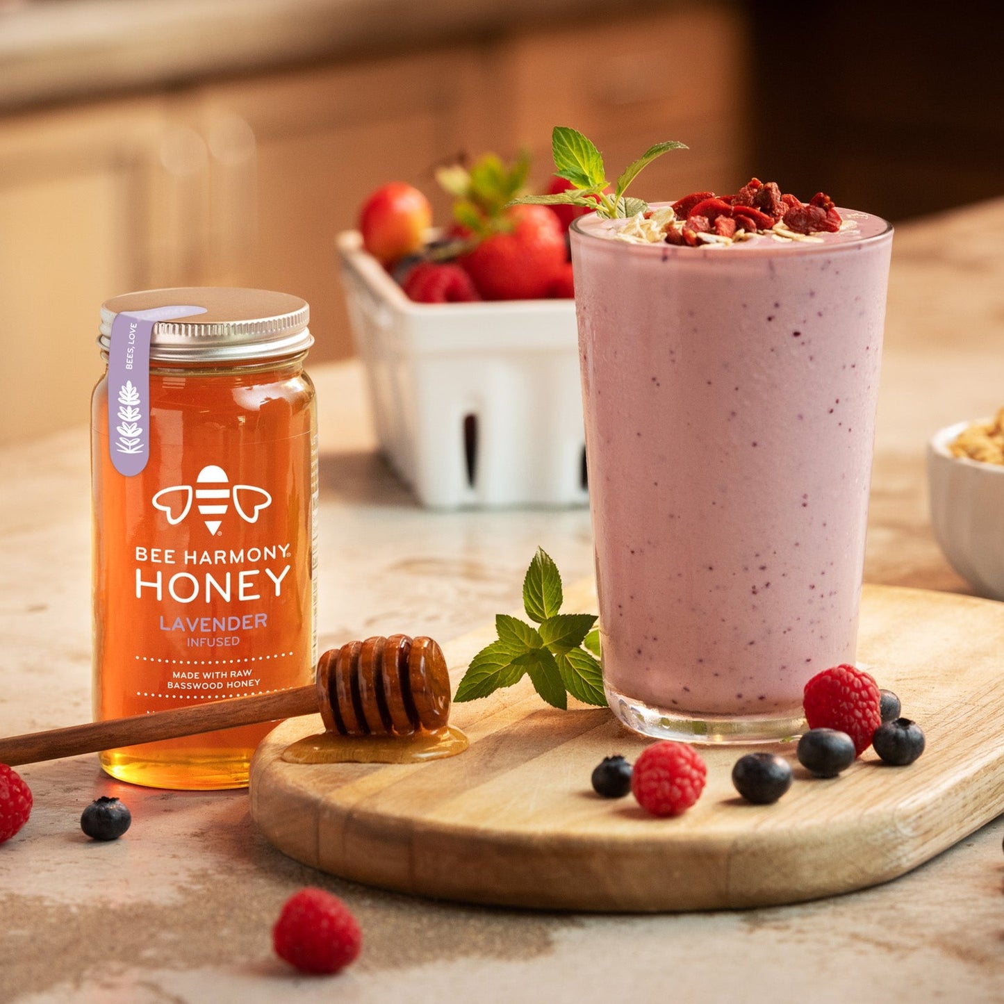 Lavender Infused Honey