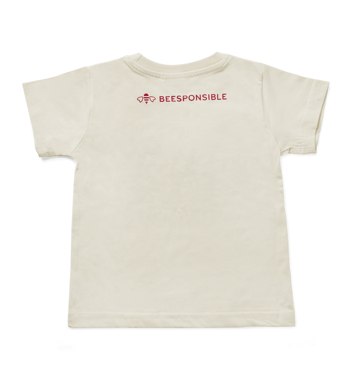 Beesponsible Toddler T-shirt Back - Beesponsible Logo
