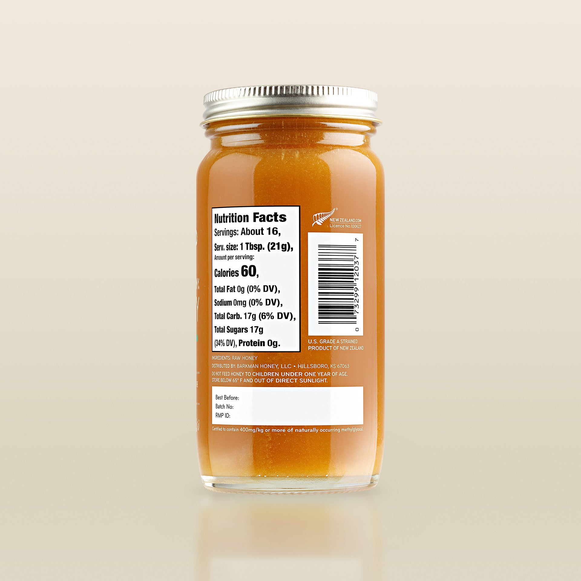 New Zealand Raw Manuka 400+ MGO – Beesponsible